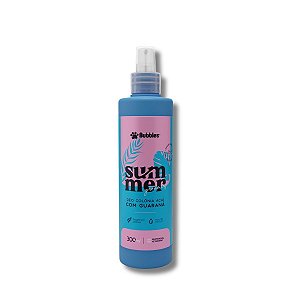 Deo Colônia Pet Açaí Com Guaraná Summer 300ml Cães e Gatos Banho e Tosa Bubbles