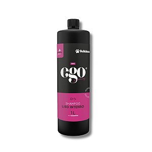 Shampoo Pet Liso Intenso Ego 1L 1:4 Cães e Gatos Banho e Tosa Bubbles