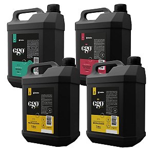 Kit Shampoo Neutro Neutralizador e Realçador + Condicionador Neutralizador 5L Para Cães Banho e Tosa Bubbles
