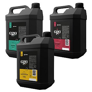 Kit Shampoo Neutralizador Neutro e Realçador de Cores 5L Para Cães Banho e Tosa Bubbles