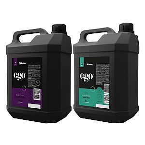 Kit Shampoo Clareador e Neutro 5L Para Cães Banho e Tosa Bubbles