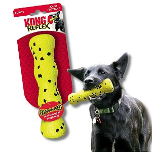 Kong Reflex Stick Brinquedo Bastão Resistente Reflexivo Para Cães