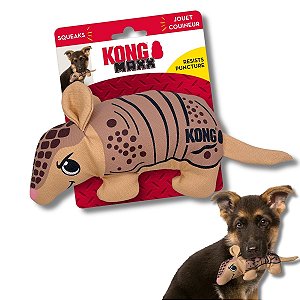 Kong Maxx Pelúcia Resistente Para Cães Tatu