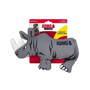 Kong Maxx Pelúcia Resistente Para Cães Rinoceronte