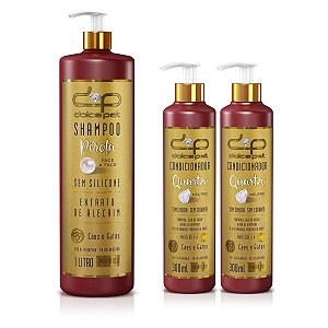 Kit Dolce Pet Shampoo Face a Face 1L + 2 Condicionador Neutro 300ml