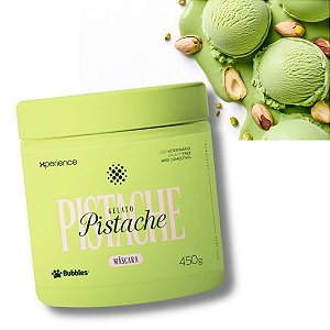 Máscara Hidratante Pet Gelato de Pistache Para Cães Banho e Tosa 450g Bubbles