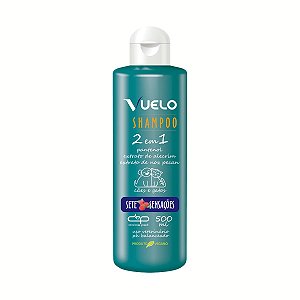 Shampoo 2 em 1 Sete Sensações Vuelo Dolce Pet Cães e Gatos 500 ml