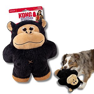Kong Snuzzles Gorila Pelúcia Para Cães com Apito GG