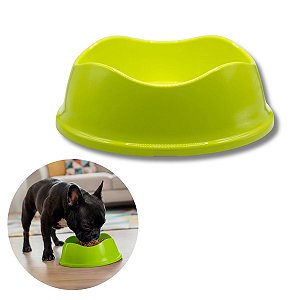 Comedouro Para Cães e Gatos Stark Bowl 550ml Verde Neon