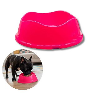 Comedouro Para Cães e Gatos Stark Bowl 550ml Pink Neon