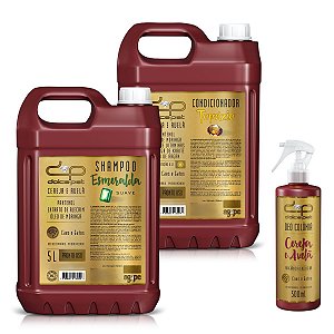 Kit Dolce Pet Shampoo Suave Condicionador Perfume Cereja e Avelã Cães e Gatos