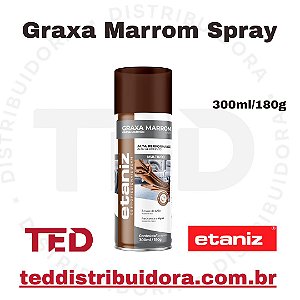 GRAXA MARRON SPRAY ETANIZ 300ML/180G