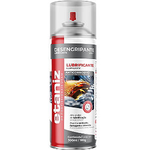 Desengripante Spray Etaniz 300ml 180g Lubrificante Multiuso