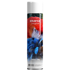 Tinta Spray Uso Geral Branco Brilhante 400ml 210g Etaniz