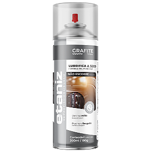Grafite Spray Lubrificante Seco 300ml 180g Etaniz
