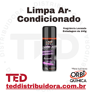 LIMPA AR COND LAVANDA ORBI 200ML/140G (12)