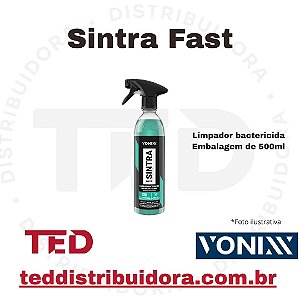 SINTRA FAST 500ML MULTI LIMPADOR (Painéis, couro, carpetes, estofados)