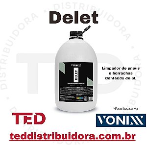 DELET VONIXX LIMPADOR PNEUS E BORRACHAS 5L
