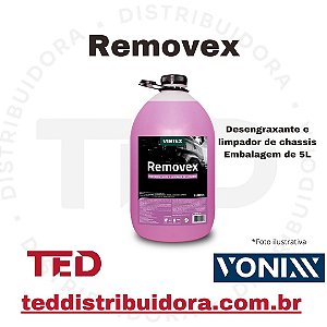 REMOVEX 5L DESENGRAXANTE E LIMPA CHASSIS