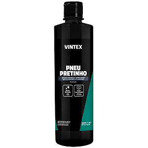 Pneu Pretinho 500ml Revitalizador de Pneus Brilho Intenso Vintex