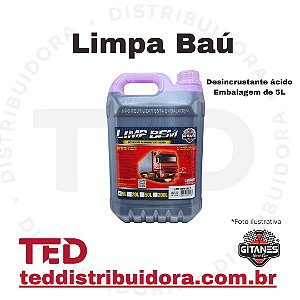 LIMPA BAÚ 5 L DILUIÇÃO 1/10 GITANES