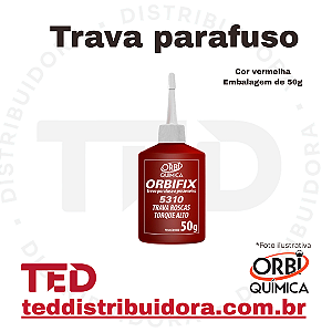 TRAVA PARAFUSO VERMELHO AT ORBI 50G