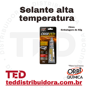 SELANTE ALTA TEMPERATURA CINZA 50G