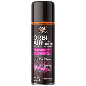 Higienizador de Ar Condicionado Orbi Carro Novo 200ml/140g