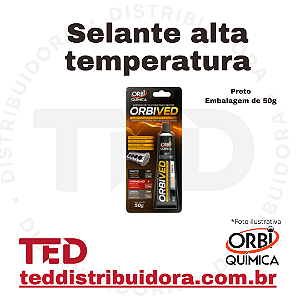 SELANTE ALTA TEMPERATURA PRETO 50G