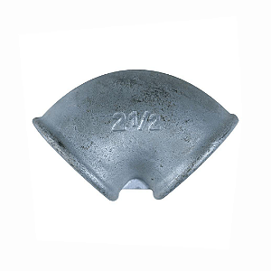 Cotovelo galvanizado f/f 90º