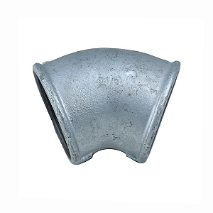 Cotovelo galvanizado f/f 45º