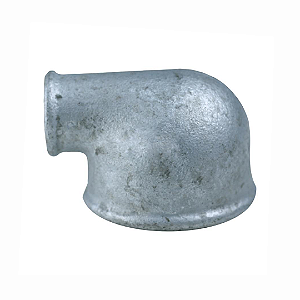 Cotovelo de reducao galvanizado f/f