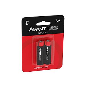 PILHA ALCALINA AA BLISTER C/2 AVANT