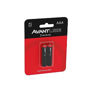 PILHA ALCALINA AAA BLISTER C/2 AVANT