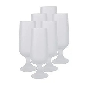 Copos Taças Para Sublimação Hannover Vidro Jateado 300ml