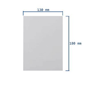 Quadro Para Sublimação decorativo Mdf Branco Brilho  - A5