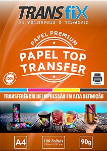Papel Top Transfer Transfix Unidade 01 Folha 90g