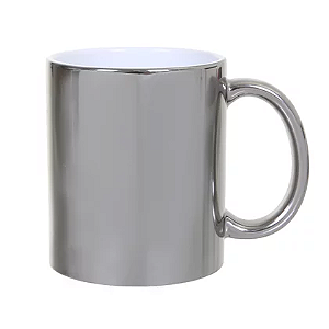 Canecas de Cerâmica Cromada Para Sublimação 325ml