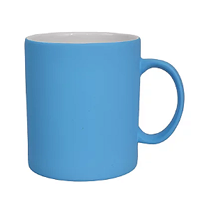Canecas Para Sublimação de Cerâmica Candy Azul Fosco - 310ml