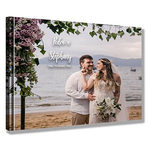 Fotolivro encadernado tamanho 20x30cm