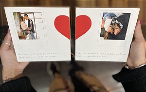 Quadro duplo personalizado dia dos namorados