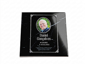 Foto em Porcelana para Túmulo Personalizada | Tamanho 20x20cm