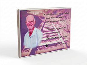 Foto em Porcelana para Túmulo Personalizada | Tamanho 20x30cm
