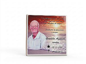 Foto em Porcelana para Túmulo Personalizada | Tamanho 15X15CM