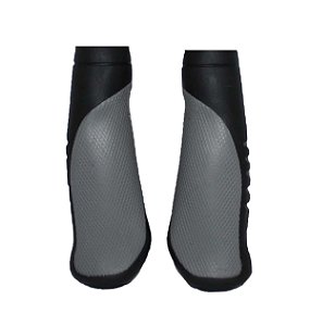 MANOPLA MTB ERGONOM PR/CINZA ELLEVEN