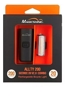 FAROL E PISCA MAGICSHINE ALLTY200 + SEEMEE20