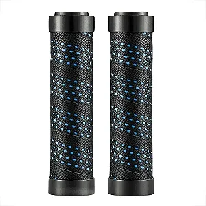 MANOPLA ROCKBROS MTB COM FITA EVA 130MM COM TRAVA E PLUG