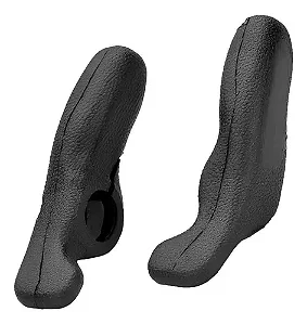 BAR END EMBORRACHADO PRETO ELLEVEN