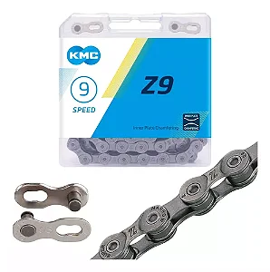 CORRENTE KMC 9V Z9 CINZA 9V 116 ELOS KMC