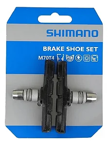 SAPATA DE FREIO V-BRAKE DEORE PAR M70T4 BR- M530 SHIMANO